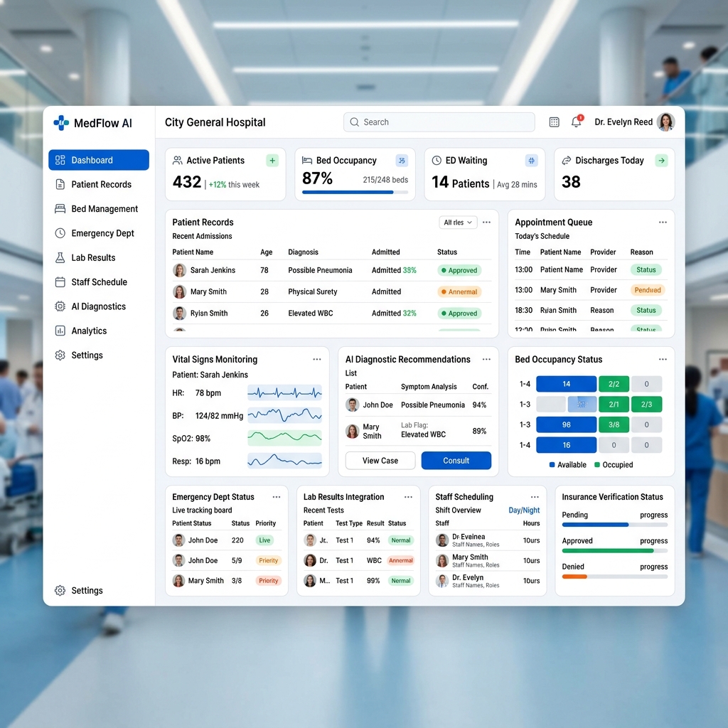 MedFlow Hospital AI
