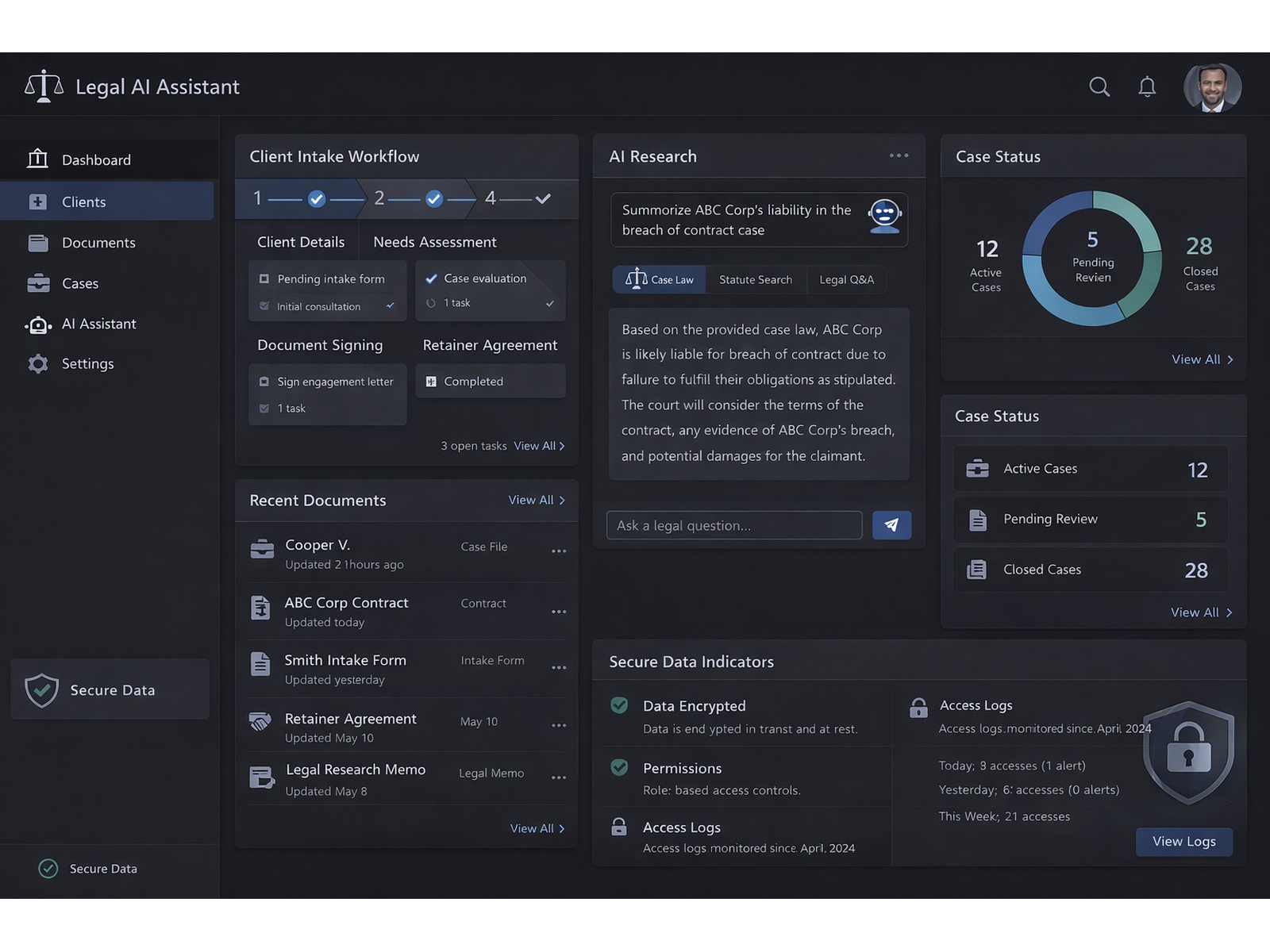 LegalEase Virtual Assistant