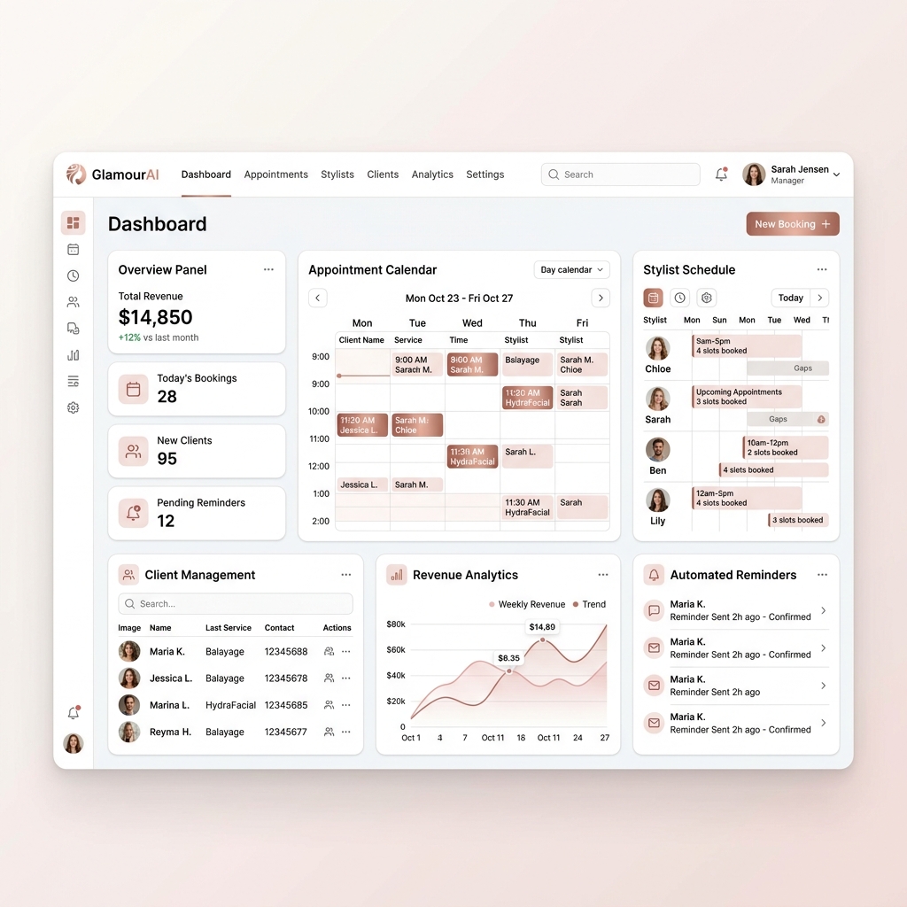 SalonBooker AI Platform