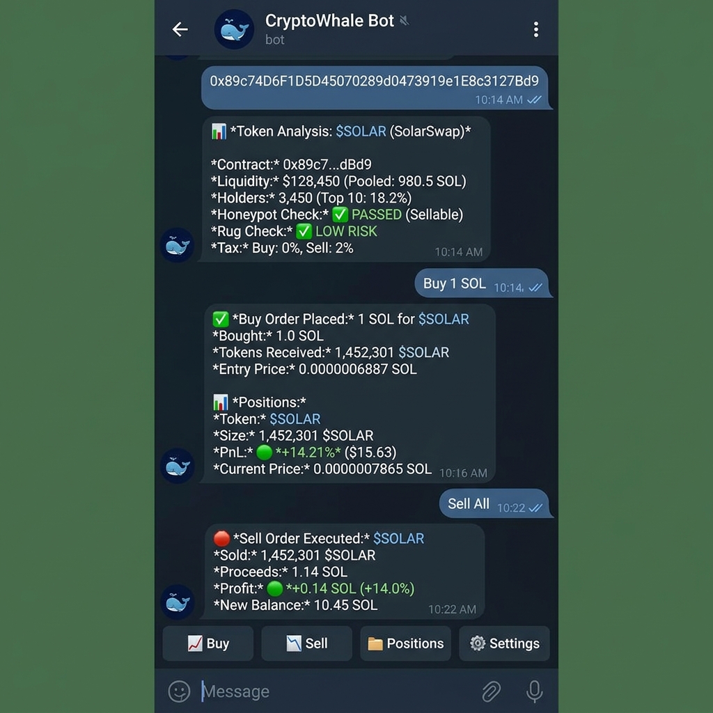 Multi-Chain Trading Bot